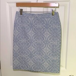 Halogen embroidered skirt size 4